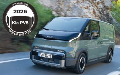 Newcomer Kia wins International Van of the Year 2026 with PV5